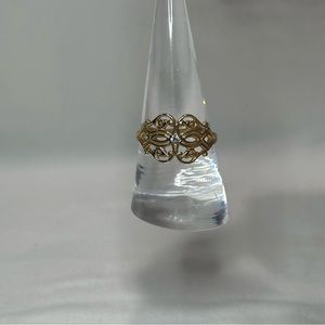 Vintage Avon Gold Tone Ring